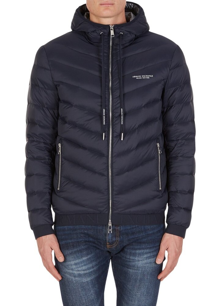 

Куртка Armani Exchange Down, синий