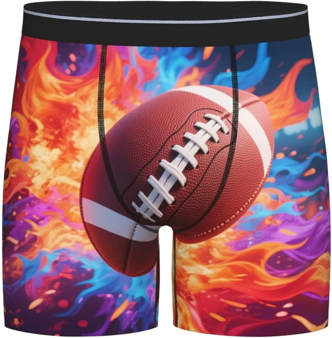 Боксеры с камуфляжем, Novelty Flame Rugby