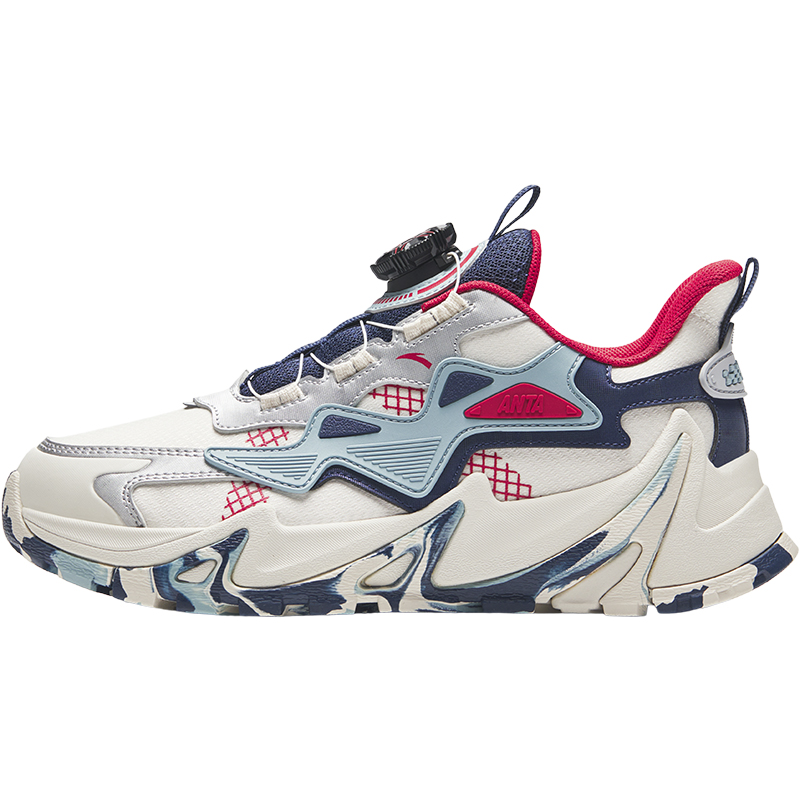 Antakids Легкие амортизирующие лоу-топы Kids Lifestyle Shoes серый серебристый голубой для подростков