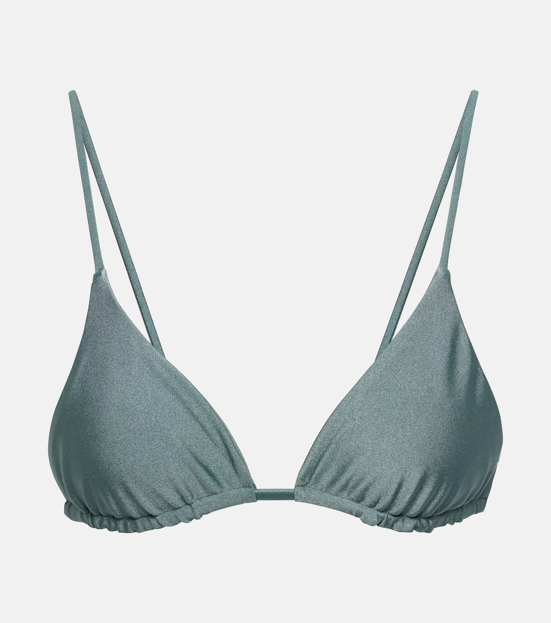 

Через треугольный верх бикини Jade Swim, Glacier