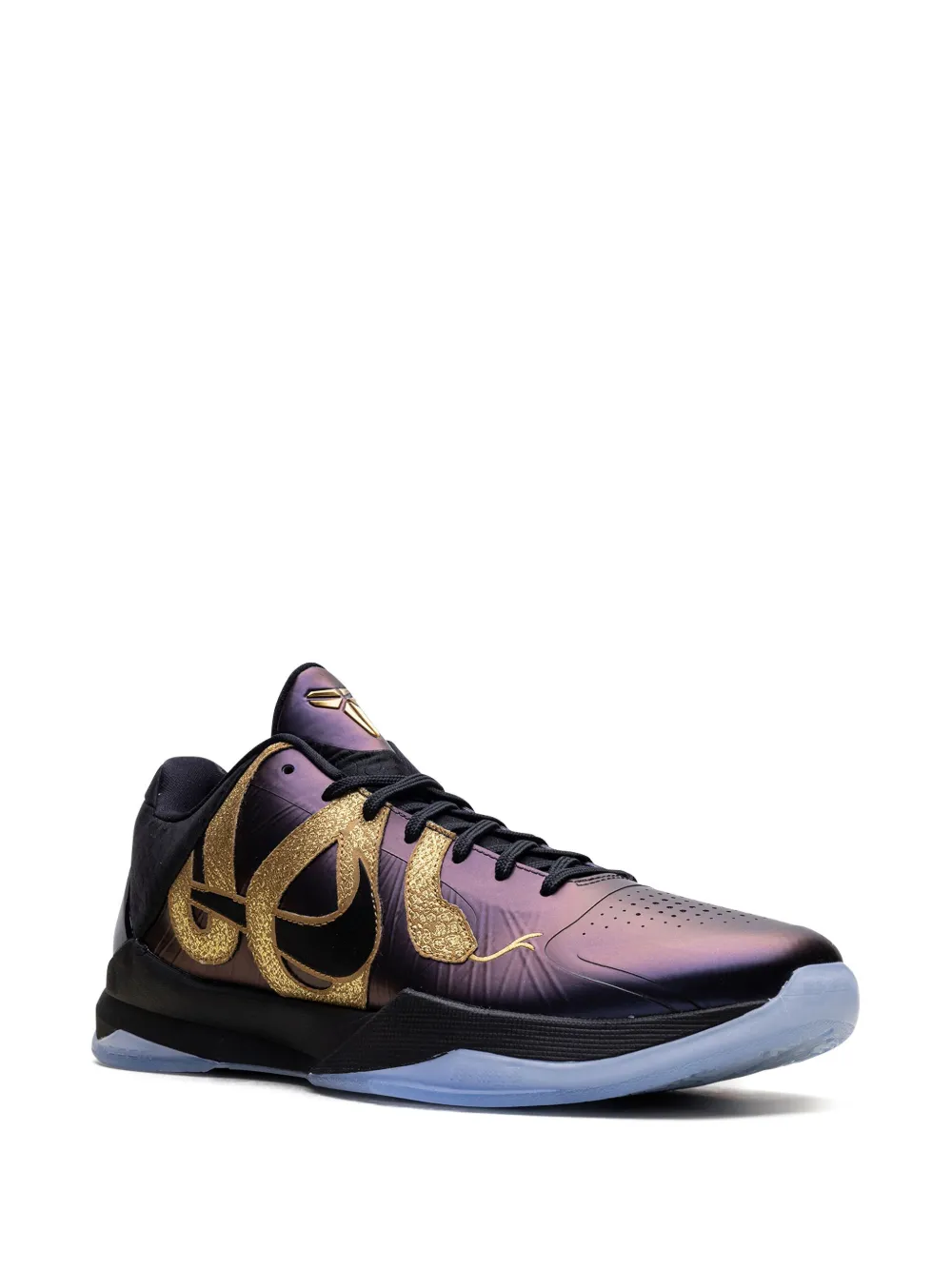 Кроссовки Zoom Kobe 5 Protro Eggplant - Eggplant/Black/Metallic Gold Nike, фиолетовый — фото 2