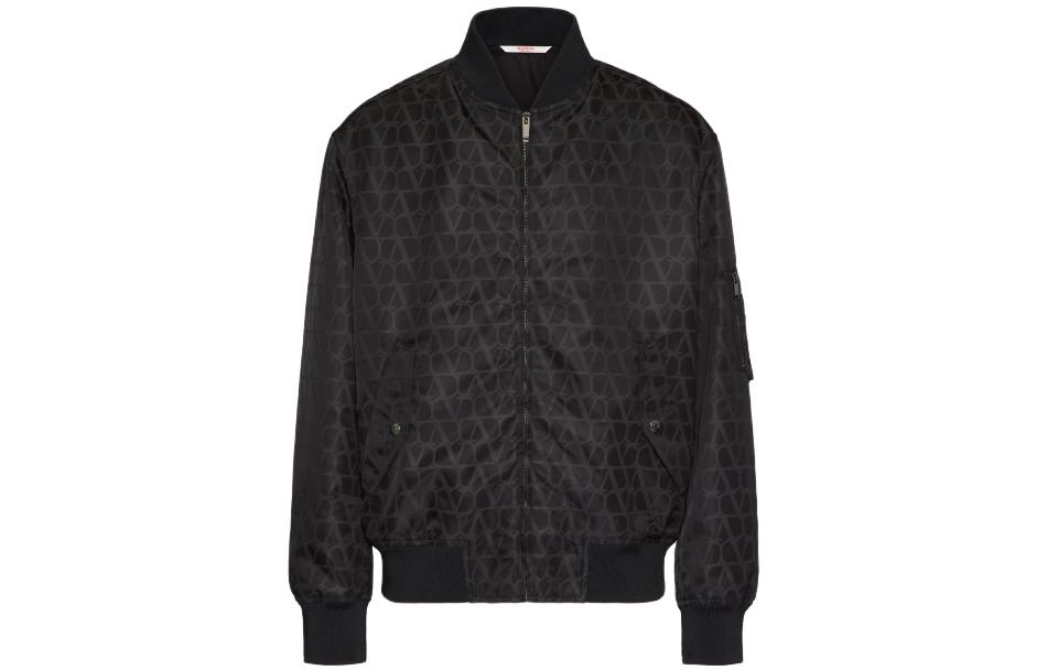 

Куртка-бомбер Toile Iconographe на молнии Valentino, черный