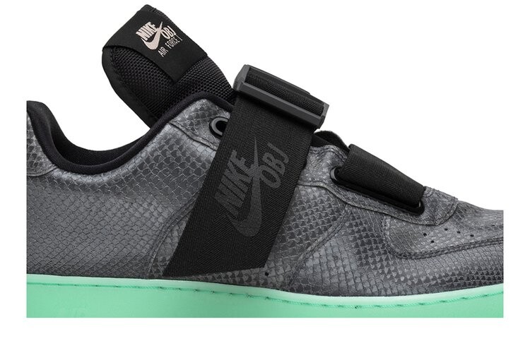 Кроссовки Nike Odell Beckham Jr. x Air Force 1 Utility 'Cool Grey', серый — фото 2