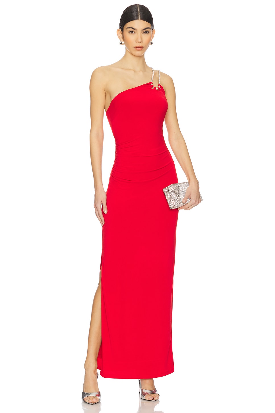 

Платье "Геневьева" Herve Leger, cardinal