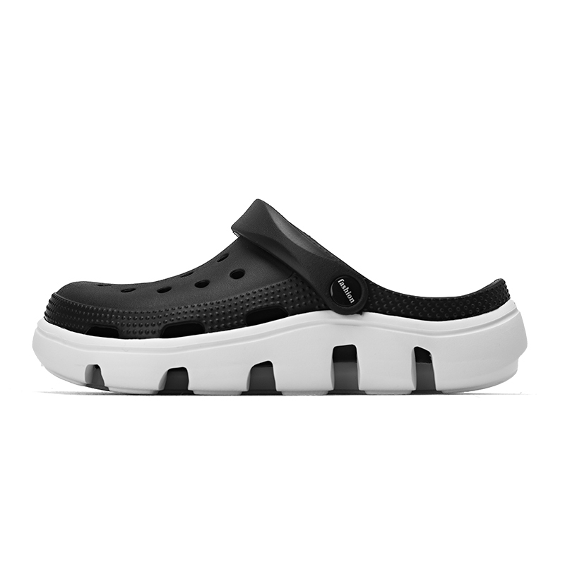 

FCMM Клоги мужские черно-белые, цвет Black White