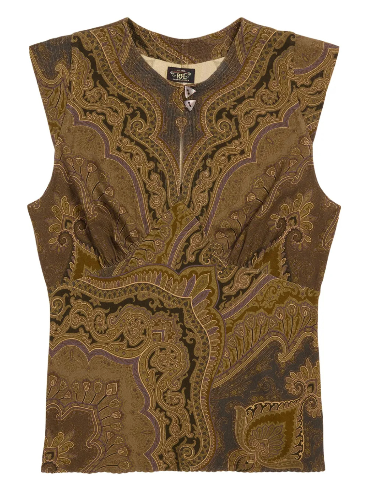 

Ralph Lauren RRL блузка Everleigh, коричневый