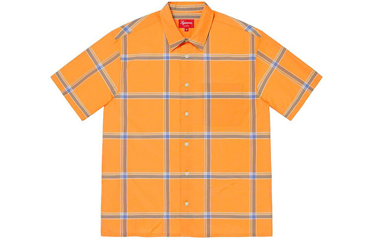 

Рубашка Supreme Lightweight Plaid, синий