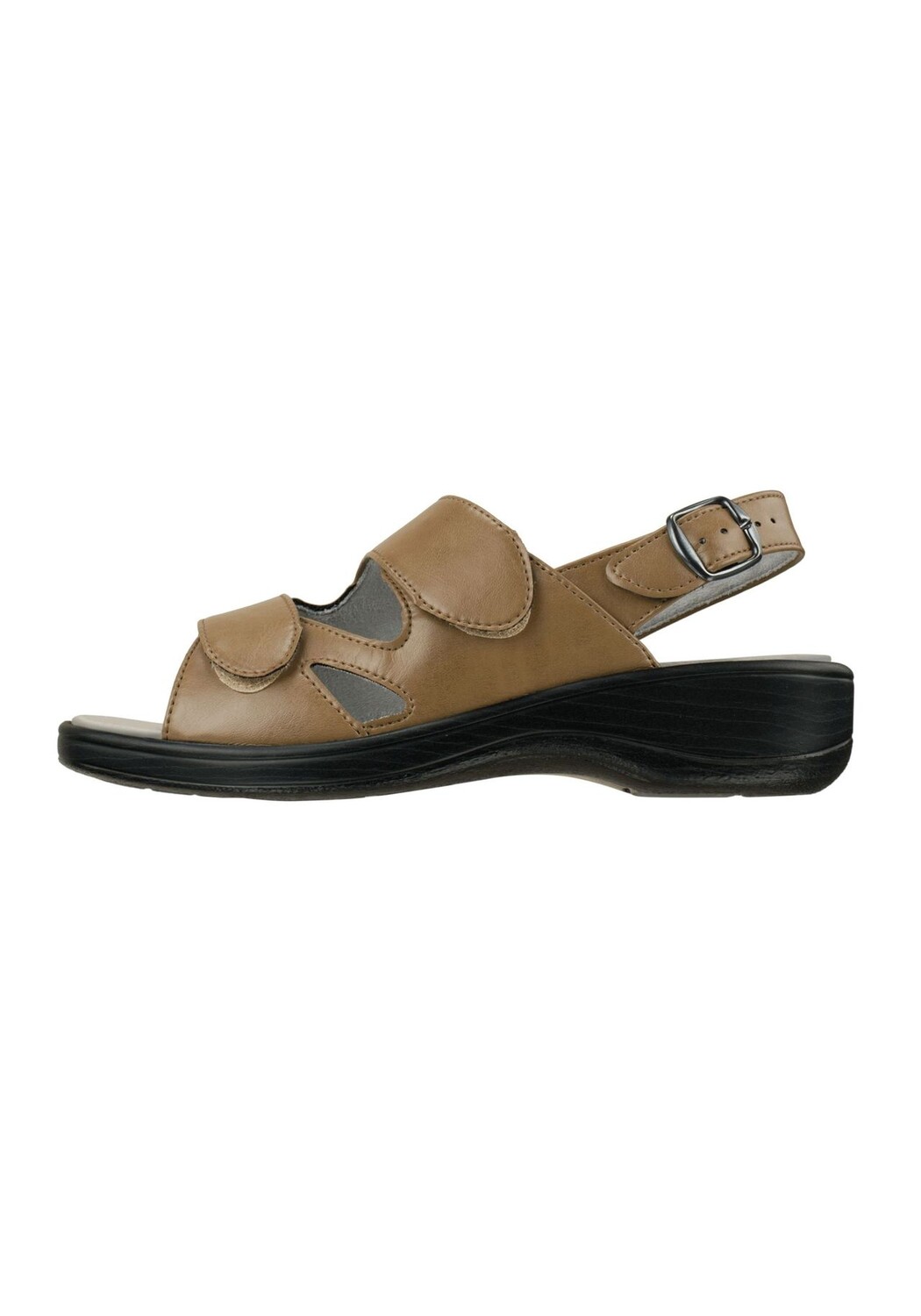 Сандалии Cornelia с удобным стрейчем Sola Natural Feet, коричневый