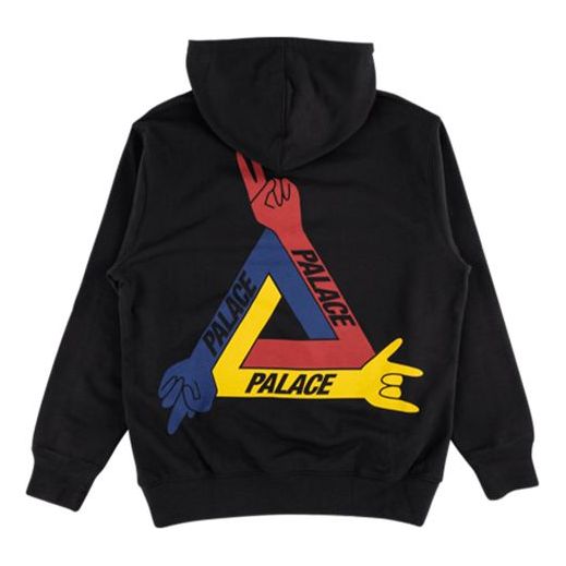 

Худи PALACE Jcdc Printing Unisex Black, черный