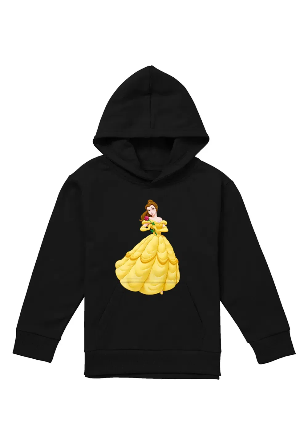 Детская худи с Belle из Beauty and the Beast, Disney, черный