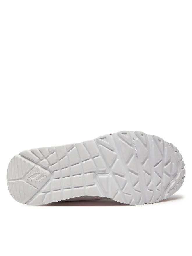 Skechers Кроссовки Uno Lite Lovely Luv 314976L/WRPK белые — фото 4