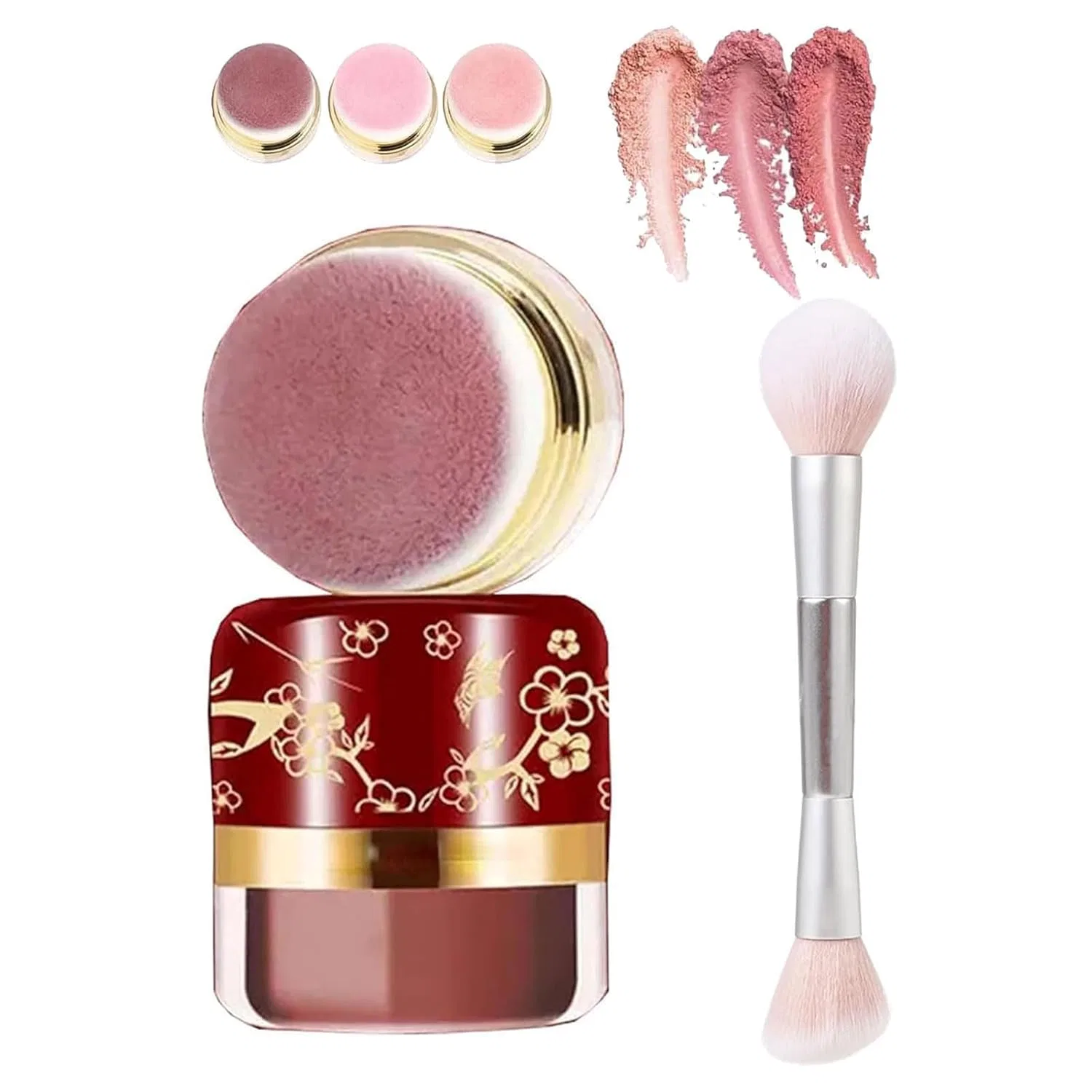 Набор румян «Lazy Blush» из 3 штук Generisch, Autumberry