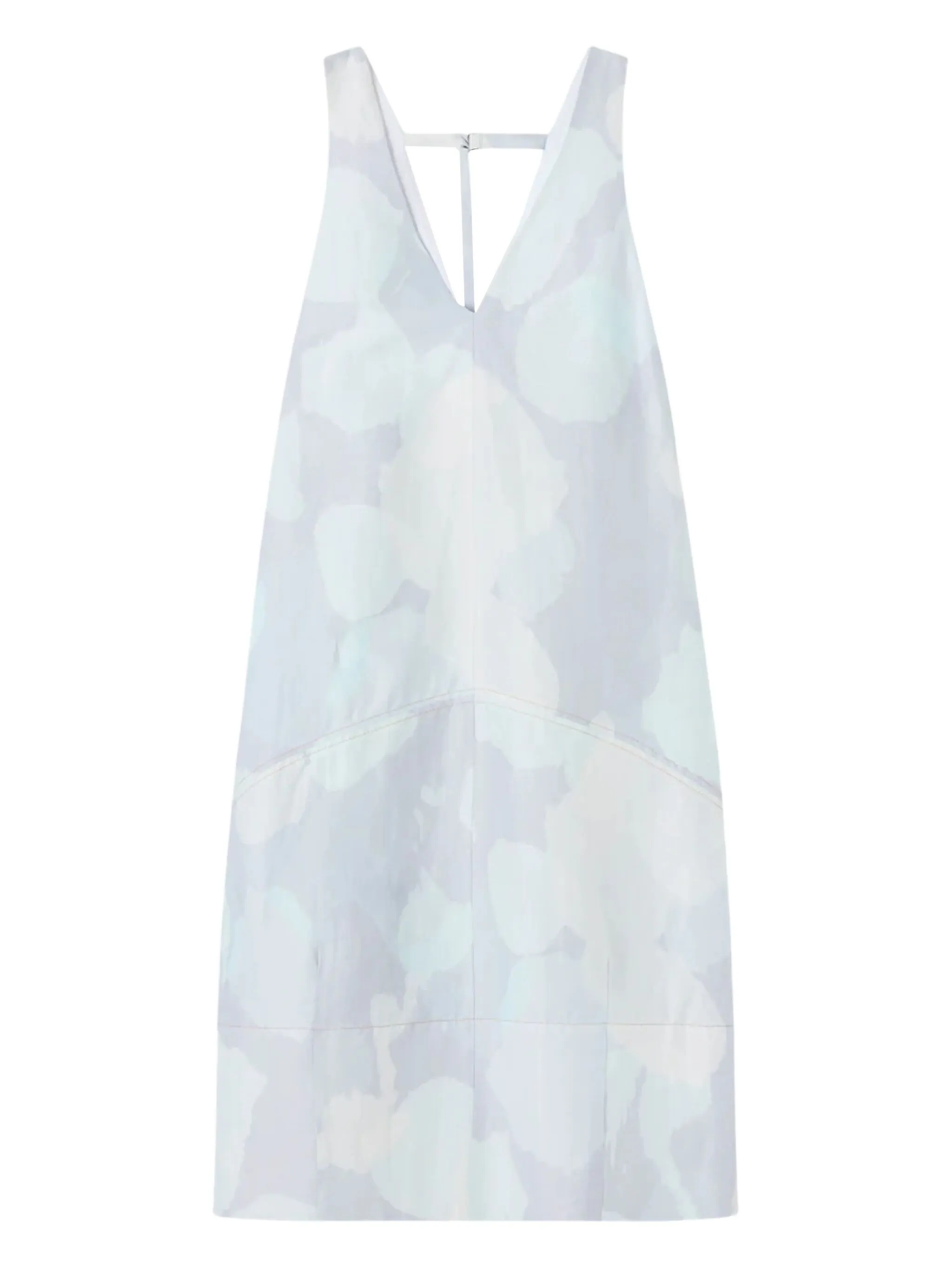 

Платье мини Avery с V-образным вырезом Lee Mathews, синий