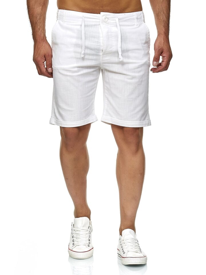 

Тканевые шорты RESLAD Shorts Baumwollhose, белый