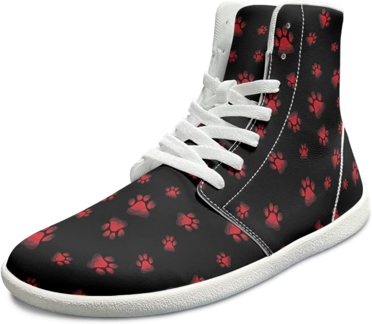 

Мужские высокие кроссовки с широким носком для тренировок, противоскользящие, дышащие, для прогулок и походов Xixirimido, Dog Paws