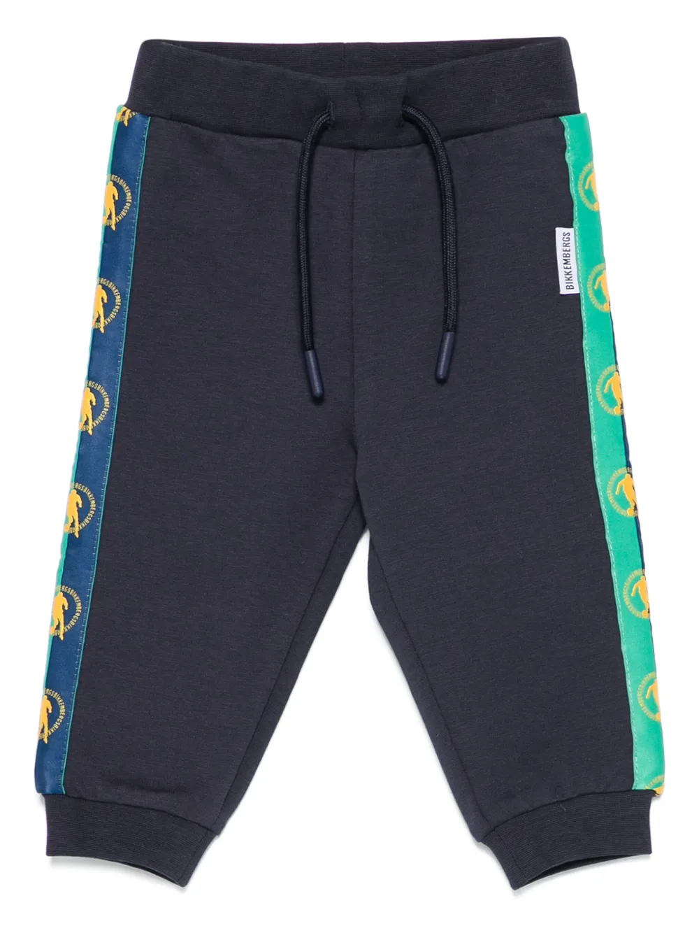 

Спортивные брюки с лампасами BIKKEMBERGS KIDS, синий