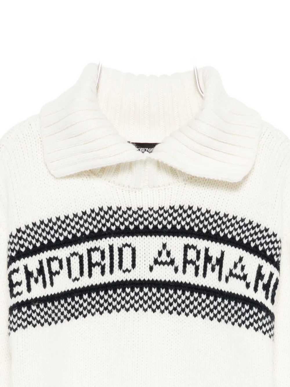 Рубашка-поло с логотипом Emporio Armani Kids, белый — фото 3