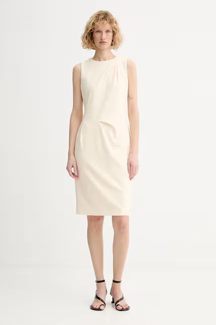 Платье мини Calvin Klein, бежевый
