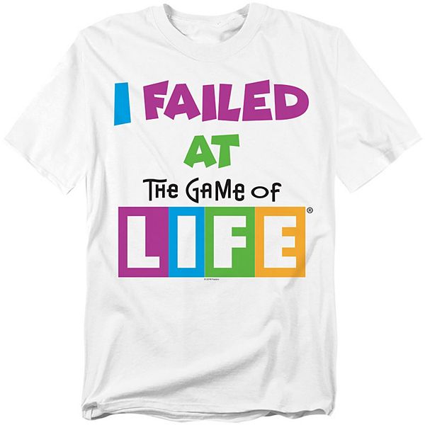 

Футболка с принтом The Game of Life Big & Tall Licensed Character