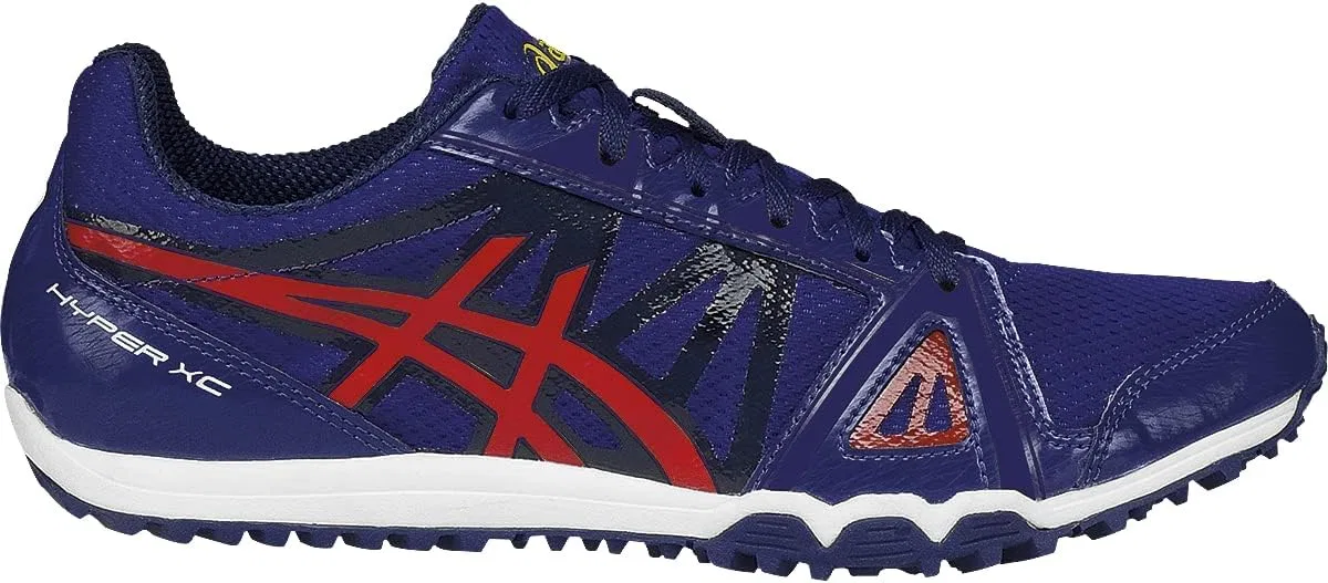 Кроссовки ASICS Men's Hyper XC Cross Country Spike, Estate Blue Vermilion Rich Gold — фото 2
