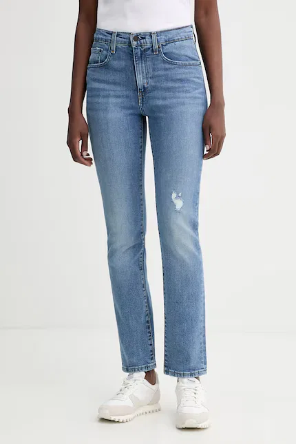 Джинсы прямые 724 High Rise прямого кроя Levi's, синий