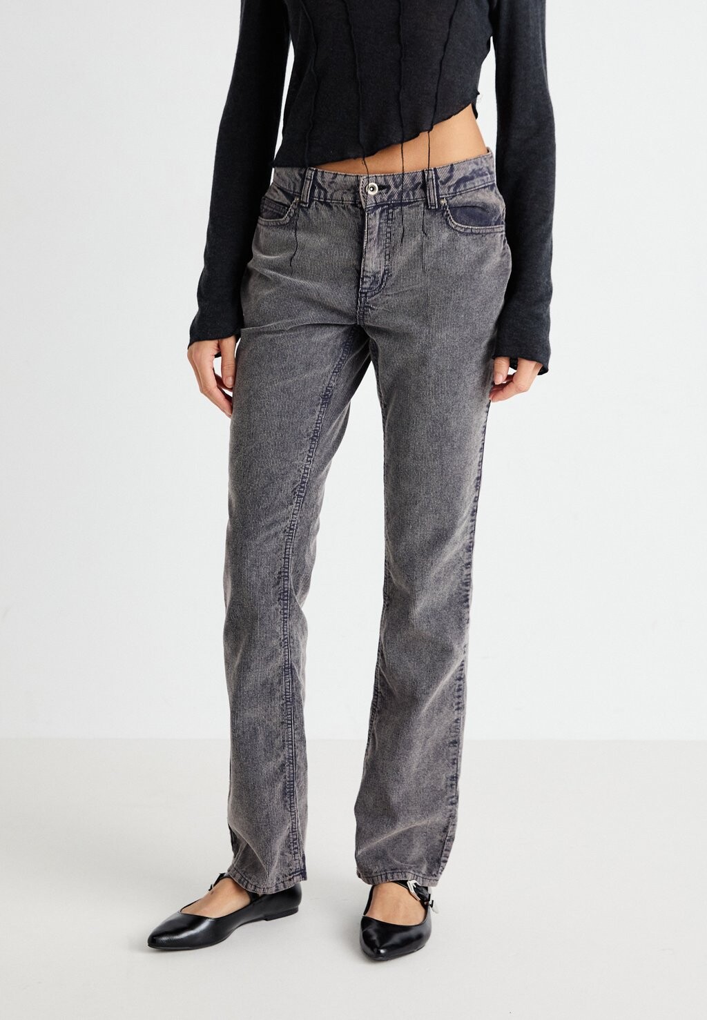 

Брюки ONLMARY MOUNA WASH FLARED PANT ONLY, черный