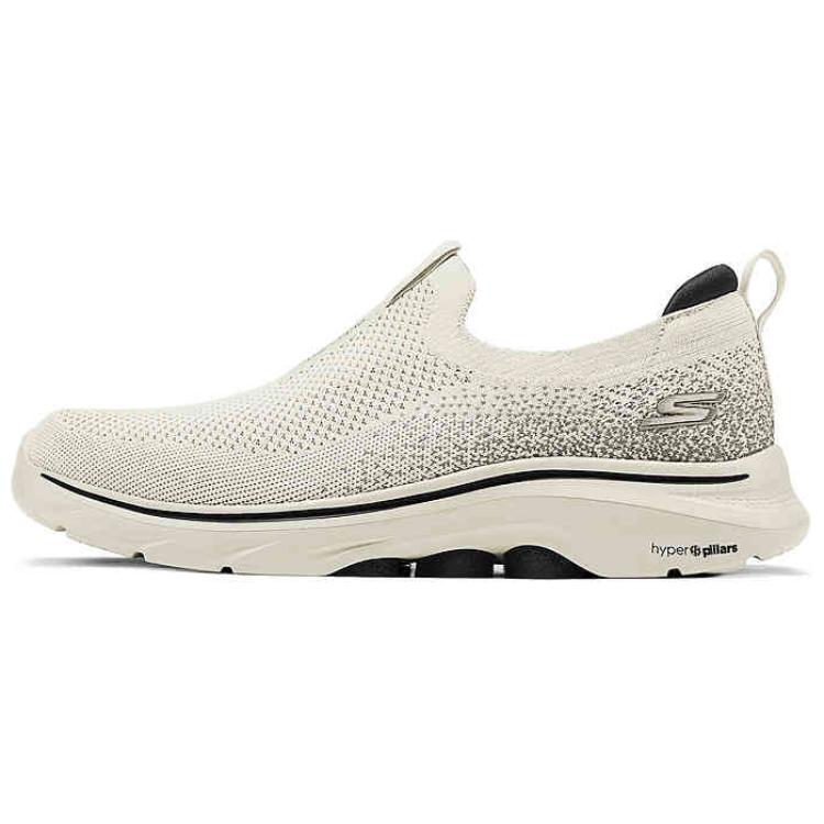 

Skechers GO WALK 7 Низкие повседневные кроссовки мужские светло-серого цвета
