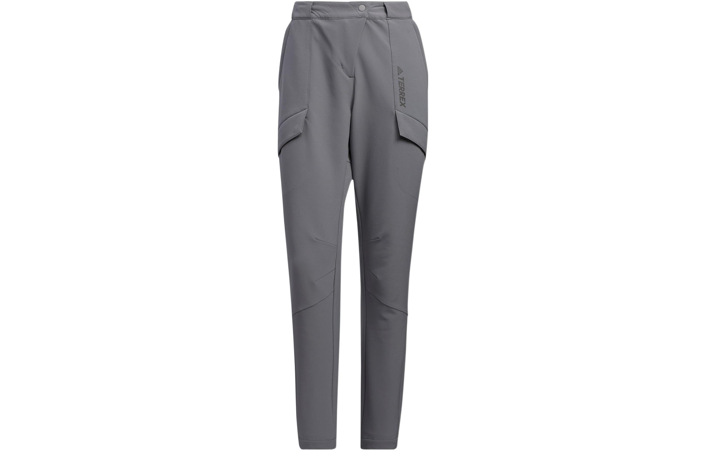 

DWR Вязаные Спортивные Штаны Женские Синий Серый Adidas