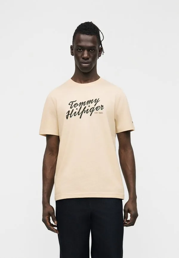 Летняя футболка с графическим принтом Tommy Hilfiger, Muslin