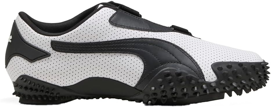Мужские слипоны PUMA Mostro с перфорацией - белые, повседневные