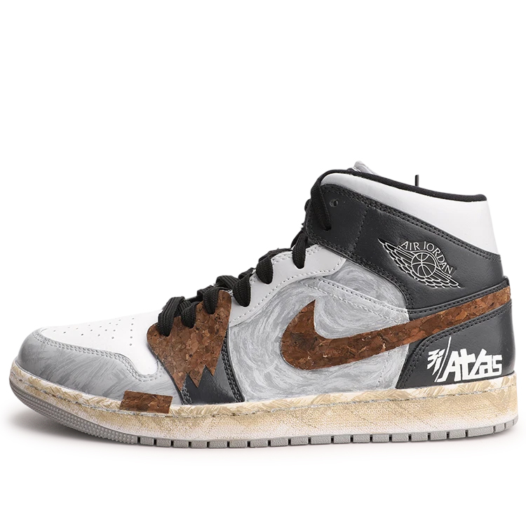 

Кроссовки Air 1 Vintage мужские Jordan, светло-серый