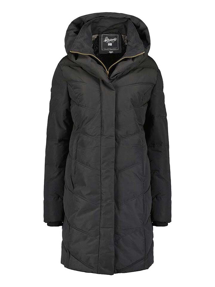 

Стеганое пальто Geographical Norway Steppmantel Djamila, черный