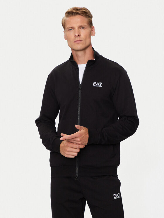 

Толстовка regular fit Ea7 Emporio Armani, черный