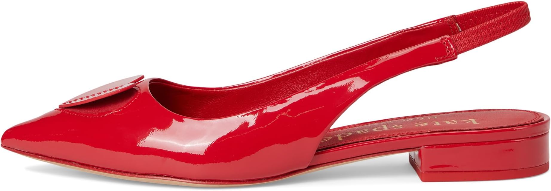 Балетки Kate Spade New York Lover Slingback Flats, цвет Cherry Rouge — фото 4