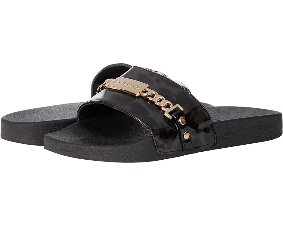 

Сандалии Bebe Faline, цвет Black/Grey Leopard