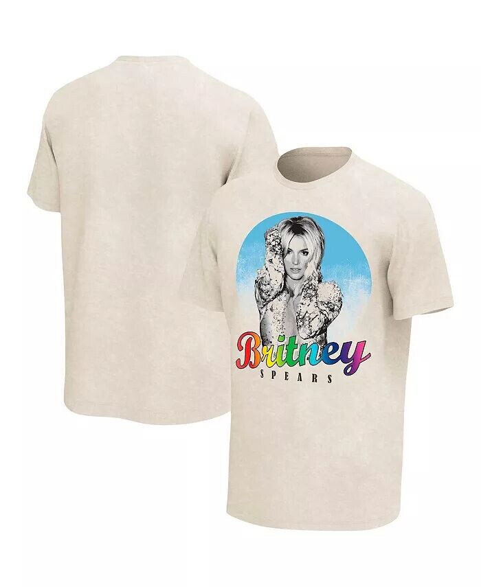 

Футболка мужская Oatmeal Britney Spears Rainbow Logo Washed Philcos