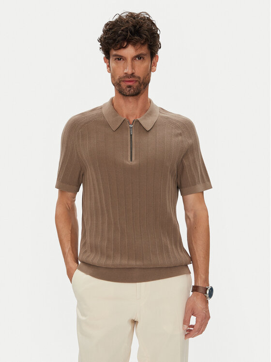 

Поло regular fit CT560GT469 Michael Kors, коричневый