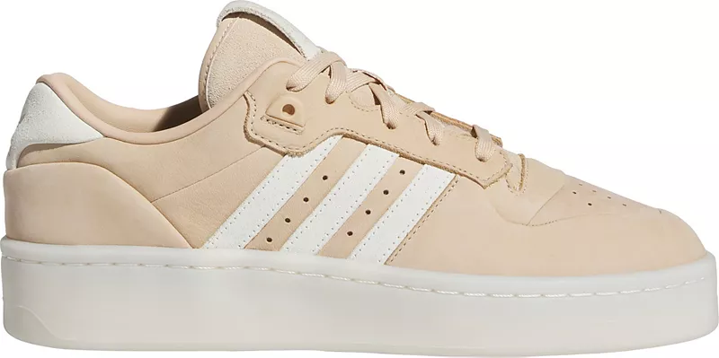

Мужские полуботинки Adidas Rivalry Lux, цвет Magic Beige/White
