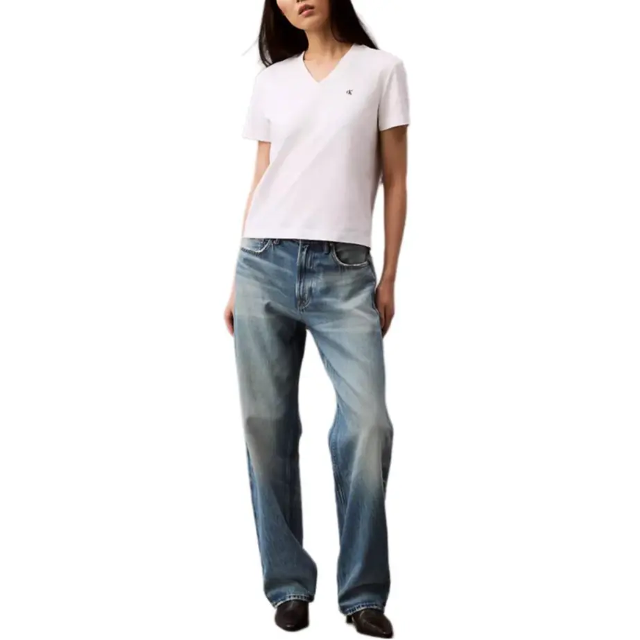 

Calvin Klein Футболка женская ярко-белая, Белый, Calvin Klein Футболка женская ярко-белая