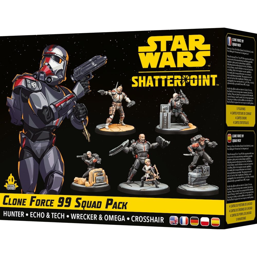 

Star Wars: Shatterpoint — Clone Unit 99 — The Dirty Bunch, Card Game, Rebel