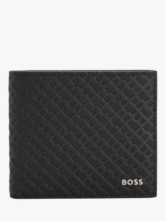 

Кошелёк BOSS Leather Monogram HUGO BOSS, Black