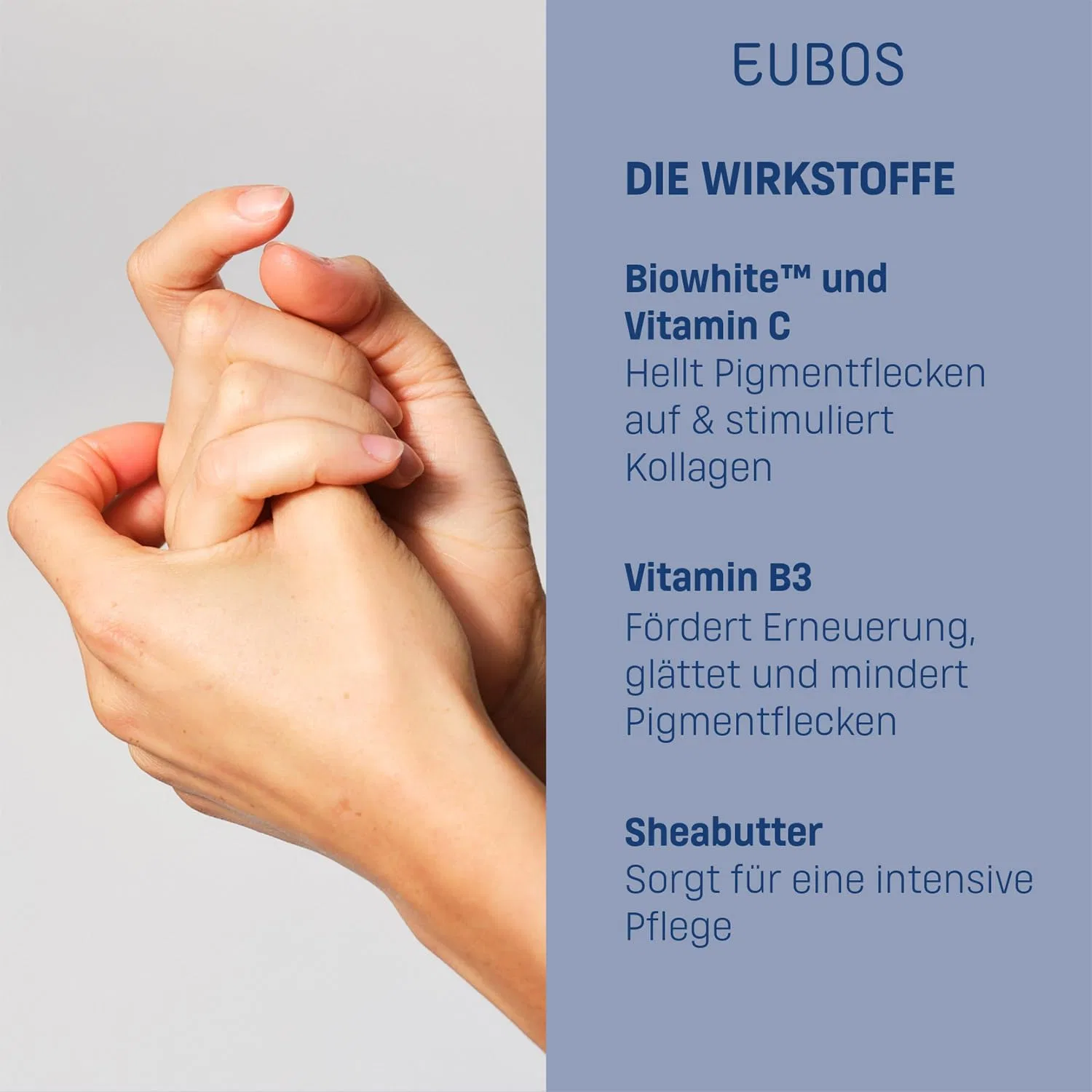 Антивозрастной крем для рук «Hyaluron Anti-Pigment» с SPF 15 от Eubos, 50 мл Eubos — фото 4