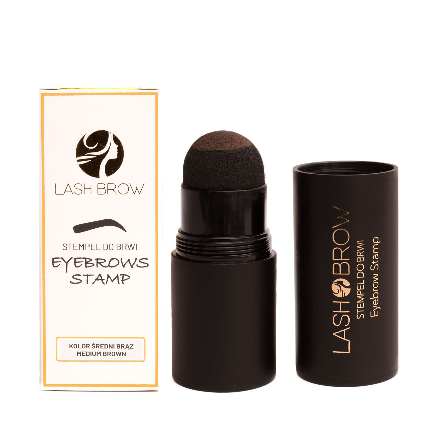 

Тени для бровей в виде средне-коричневого штампа Lash Brow, 1 гр