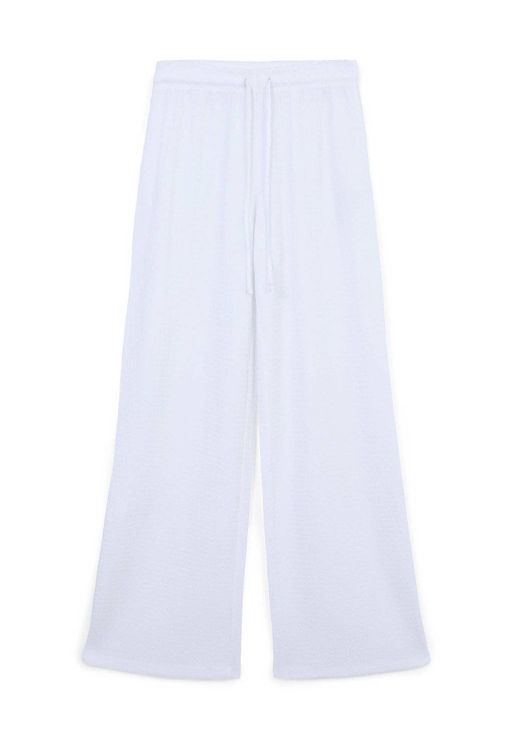 

Брюки WIDE LEG COULISSE CRINKLE Terranova, слоновая кость