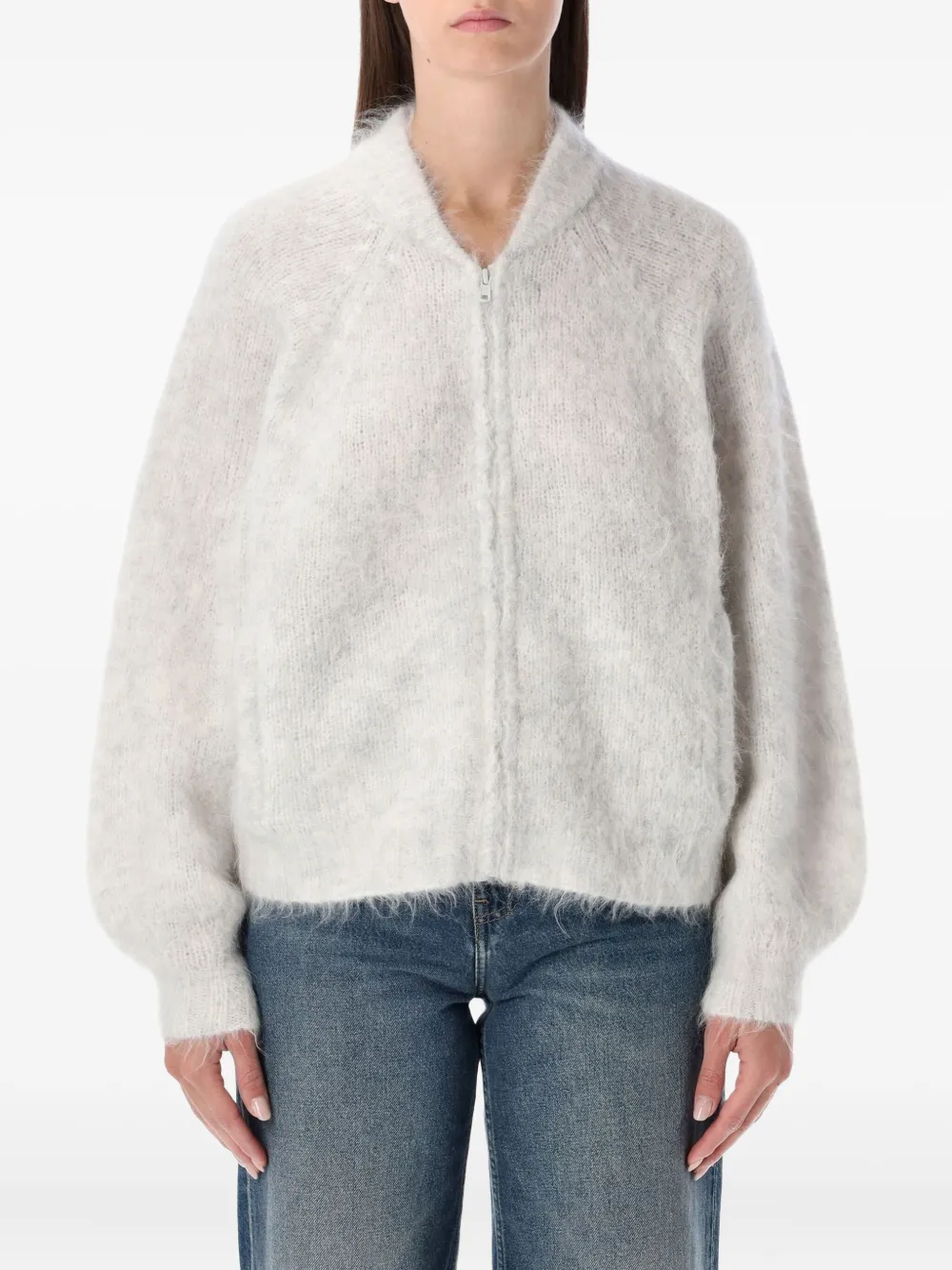 

Кардиган на молнии Niby American Vintage, белый