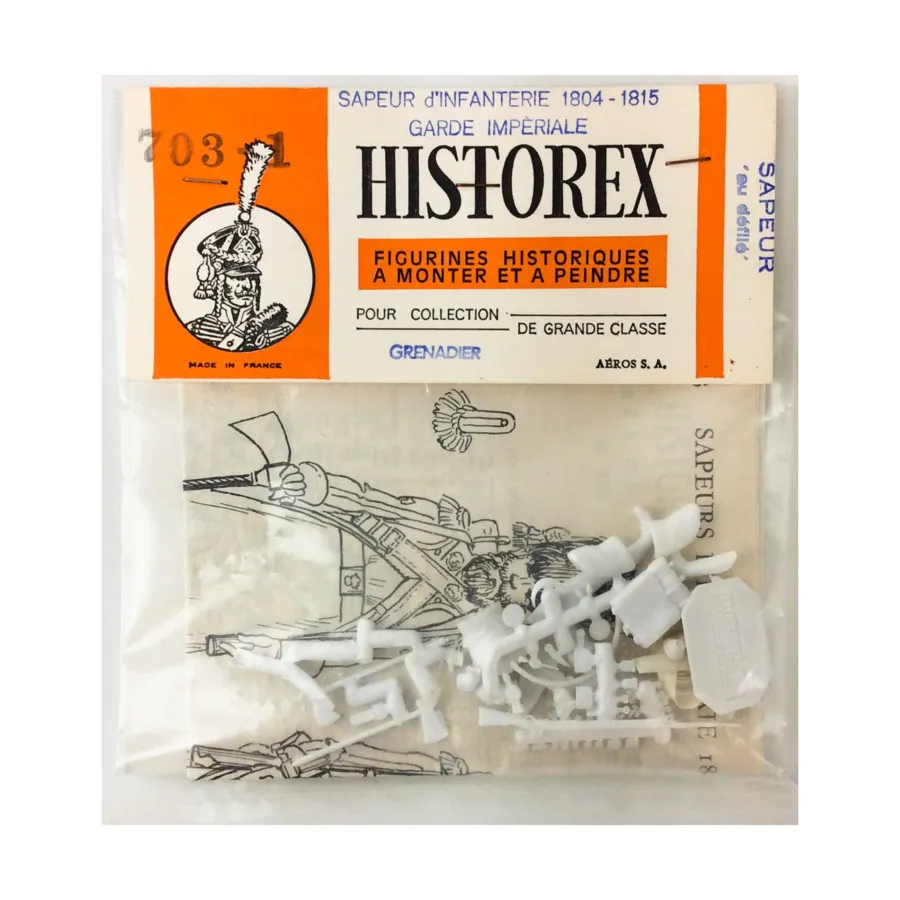 

Sapeur d'Infanterie 1804-1815 - Императорская гвардия (54 мм), Historical Miniatures (Historex)