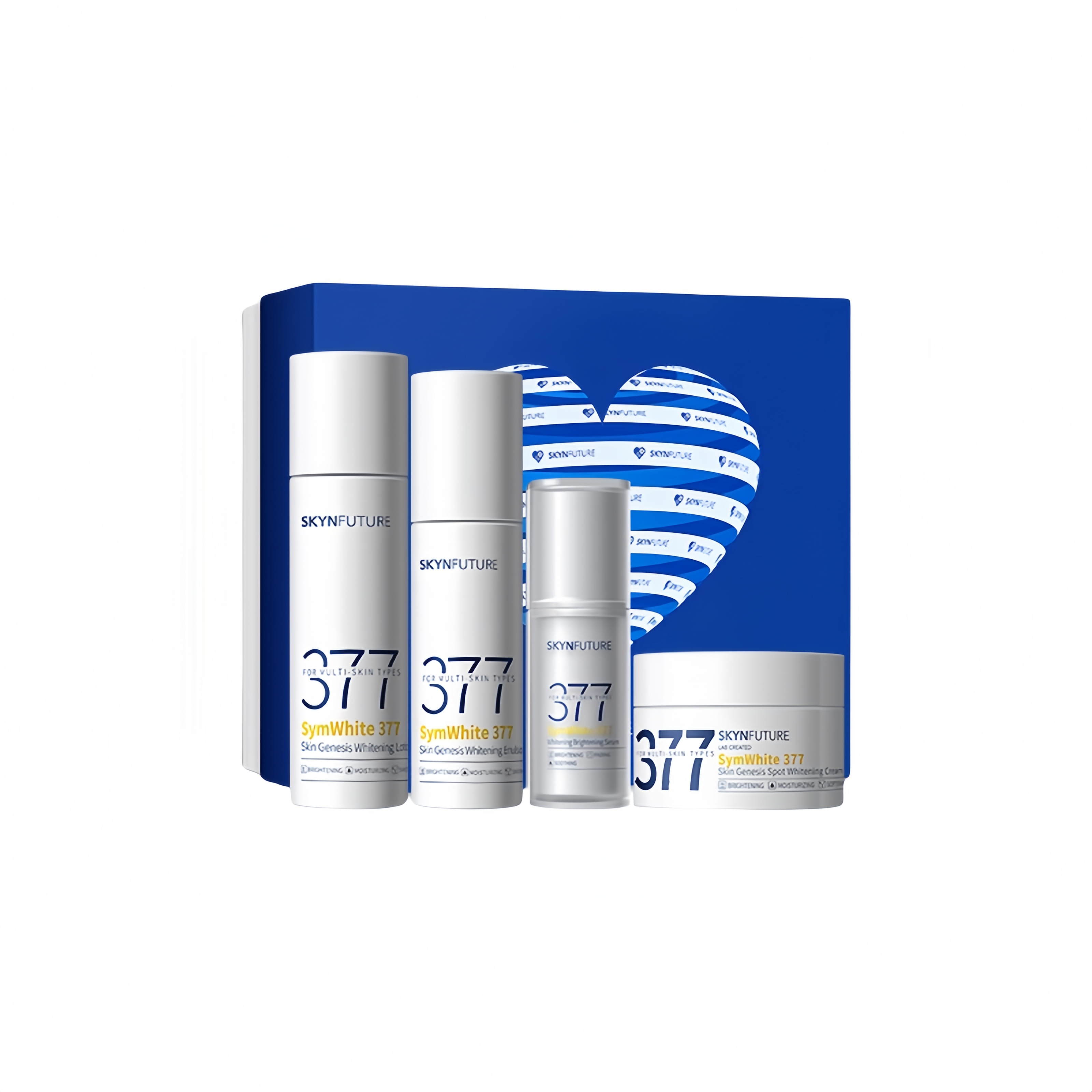 

SKYNFURURE Набор для отбеливания кожи 377 осветление темных пятен увлажнение отбеливающий крем 30г + сыворотка 20мл