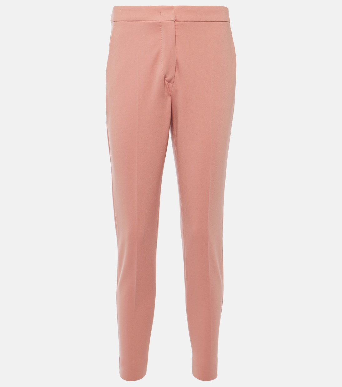 

Укороченные узкие брюки из джерси Pegno Max Mara, Rosa Polvere