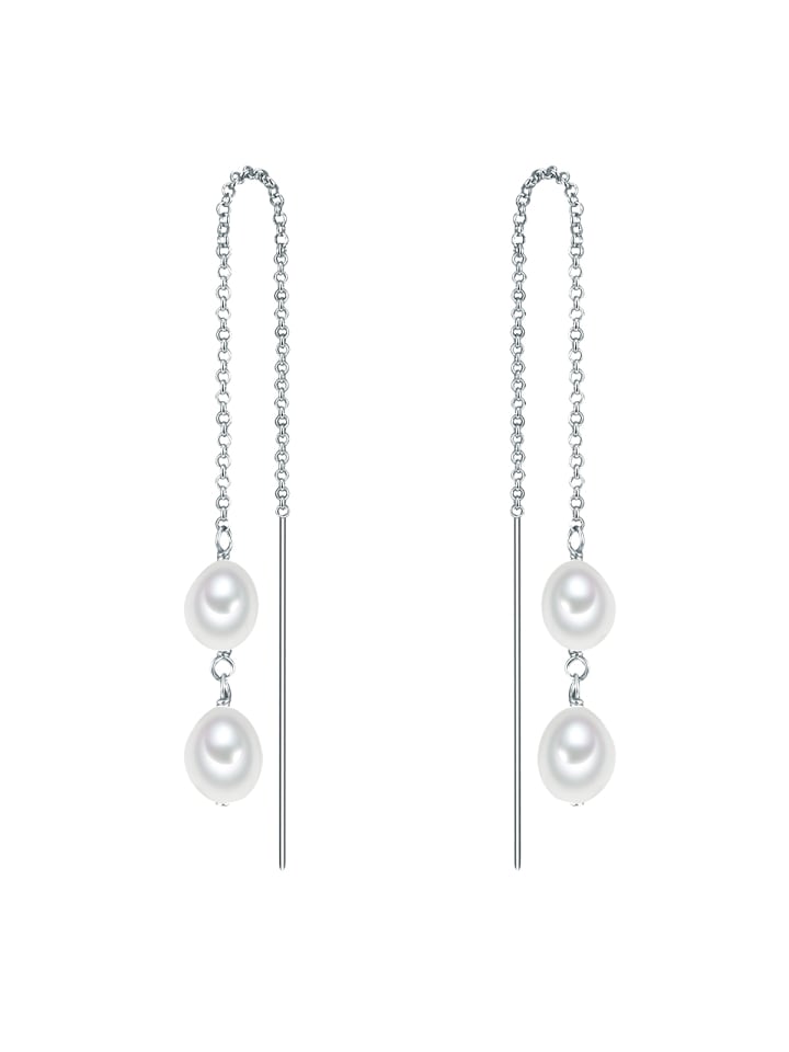 

Valero Pearls Жемчужные серьги, серебро 925 пробы, пресноводный культивированный жемчуг в серебре