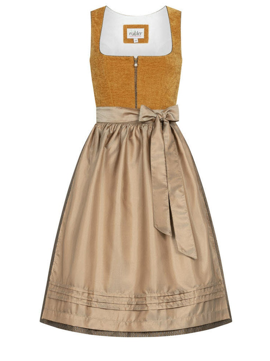 

Широкая юбка в сборку Trachtenhof Nübler Kira, желтый